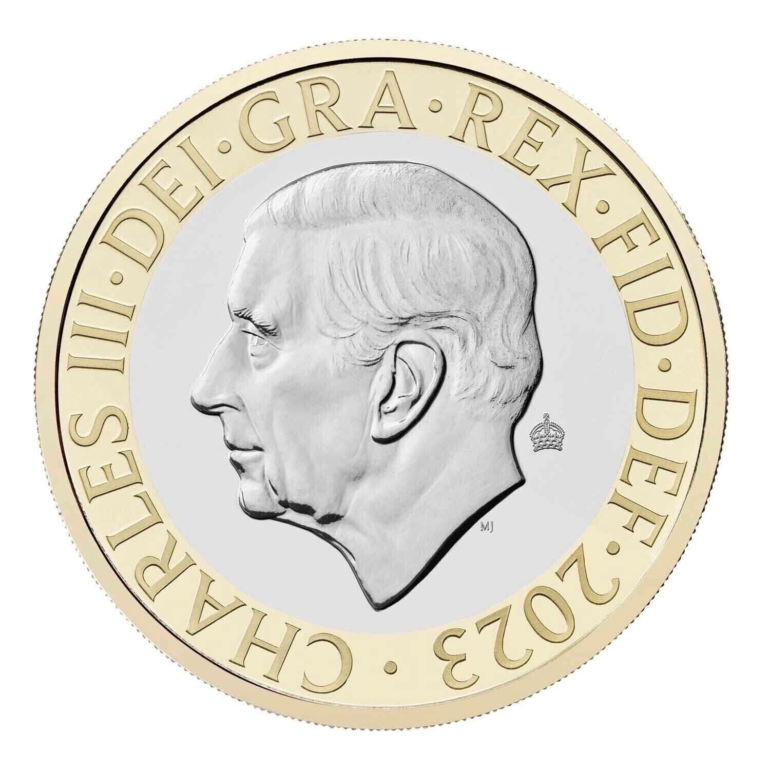 2023 Flora Definitive £2 Brilliant Uncirculated Coin - Copes Coins